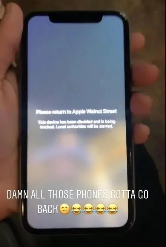 苹果跟踪定位在暴乱中被抢的iPhone