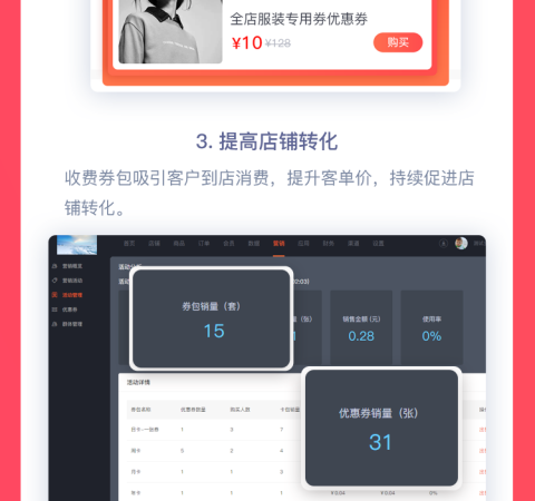 收费券包营销活动插件