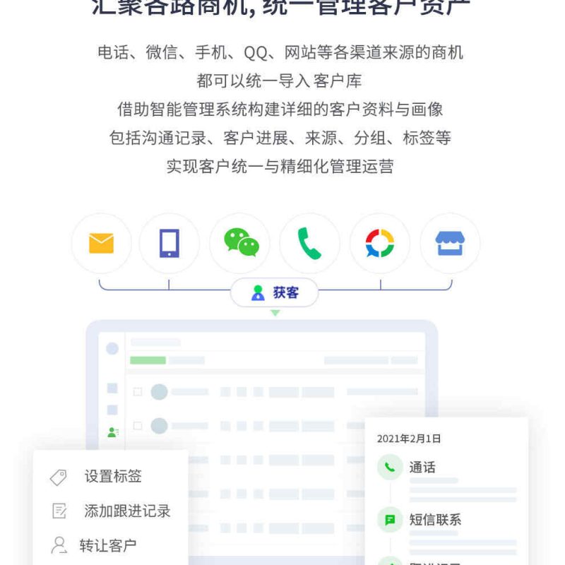 白小极电商管理系统能解决电销团队高频封号问题电话销售团队管理