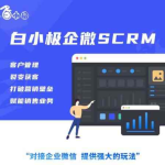 白小极企微SCRM管理系统定制开发一站式企业发展私域运营工具