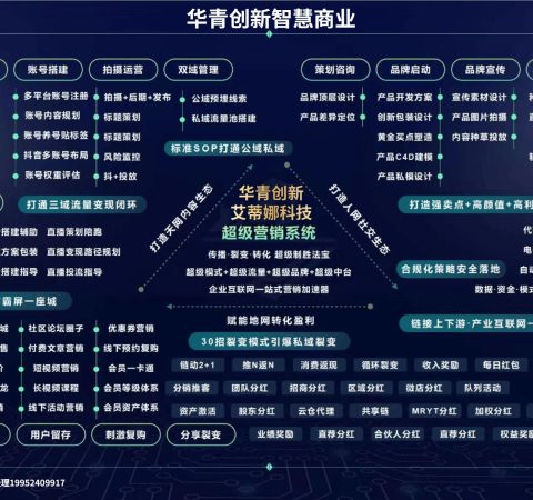 三网链动超级营销系统|华青创新