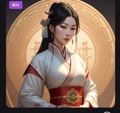 数字文化产权案例：金陵数藏之《梦回汉朝》刘媛媛的中国汉朝公主