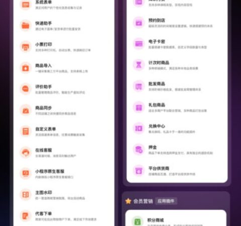 白小极智慧商业优质应用插件功能合集！！快保存！！