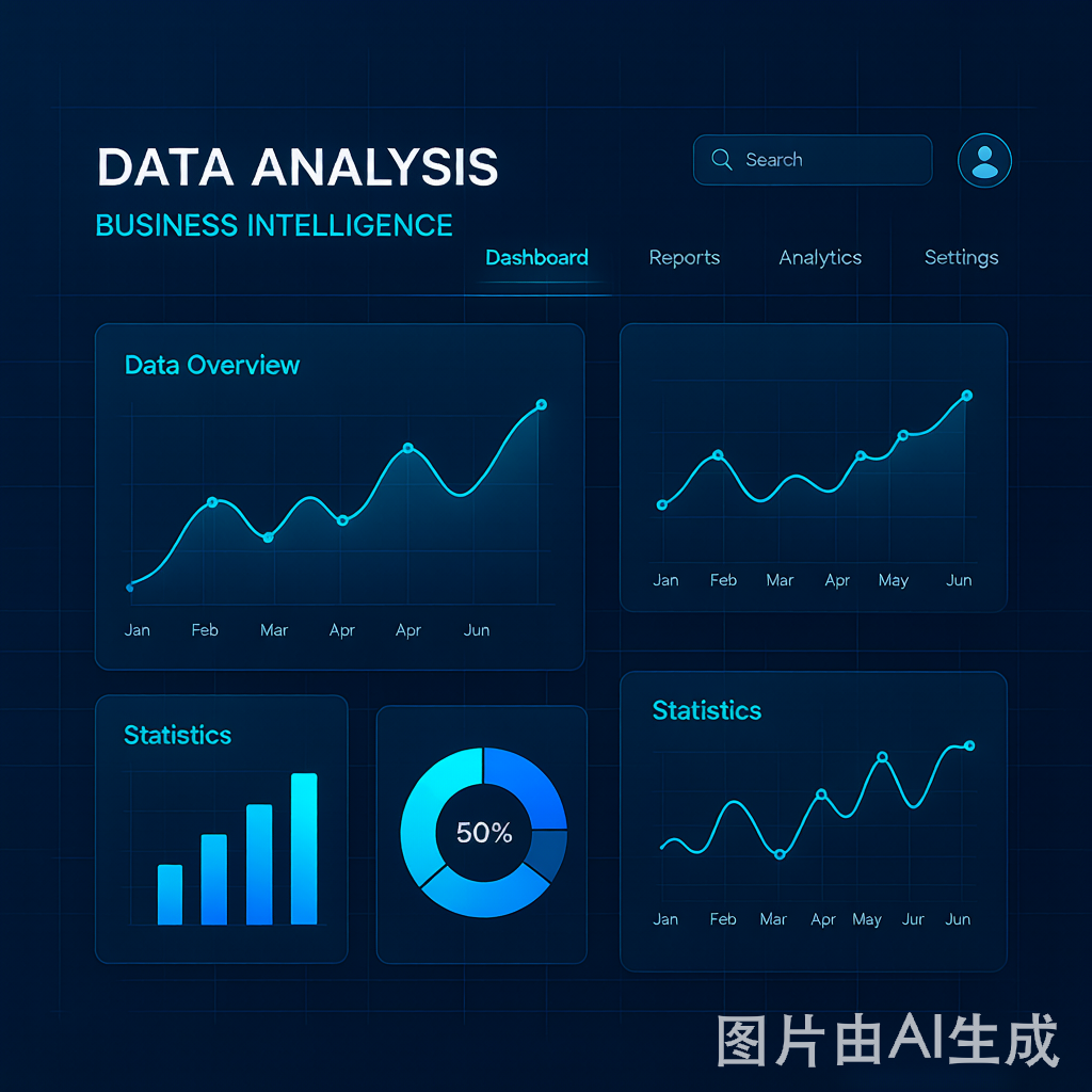 白小极电商数据分析仪表盘 - 营收趋势与转化率可视化